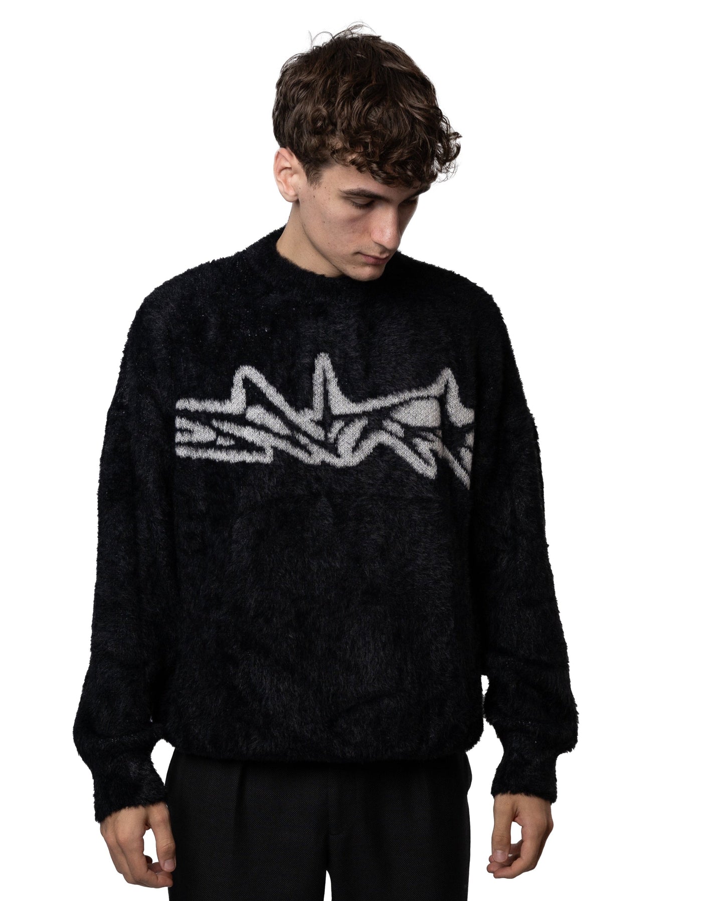 Tribal Sweater schwarz