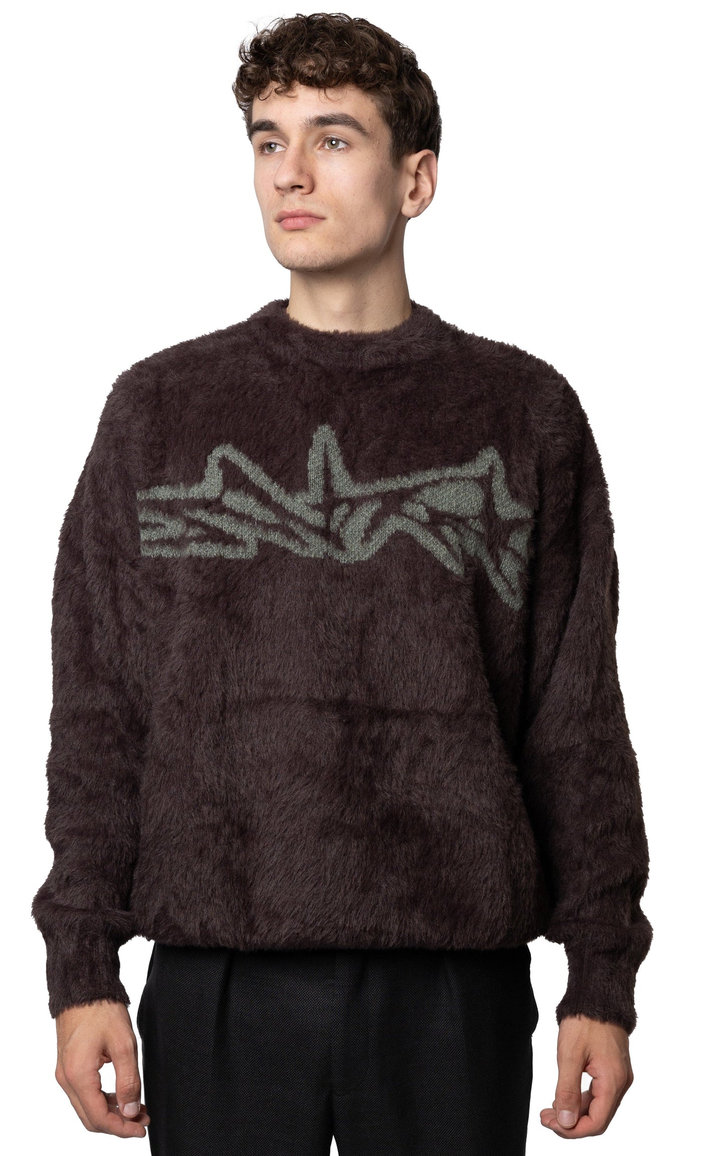 Tribal Sweater schwarz