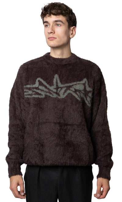 Tribal Sweater schwarz