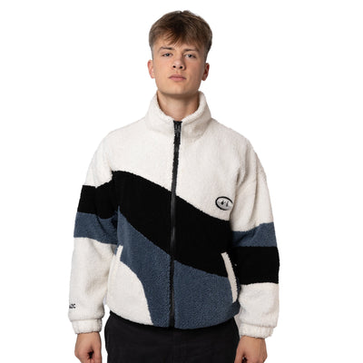 Retro Fleece grau