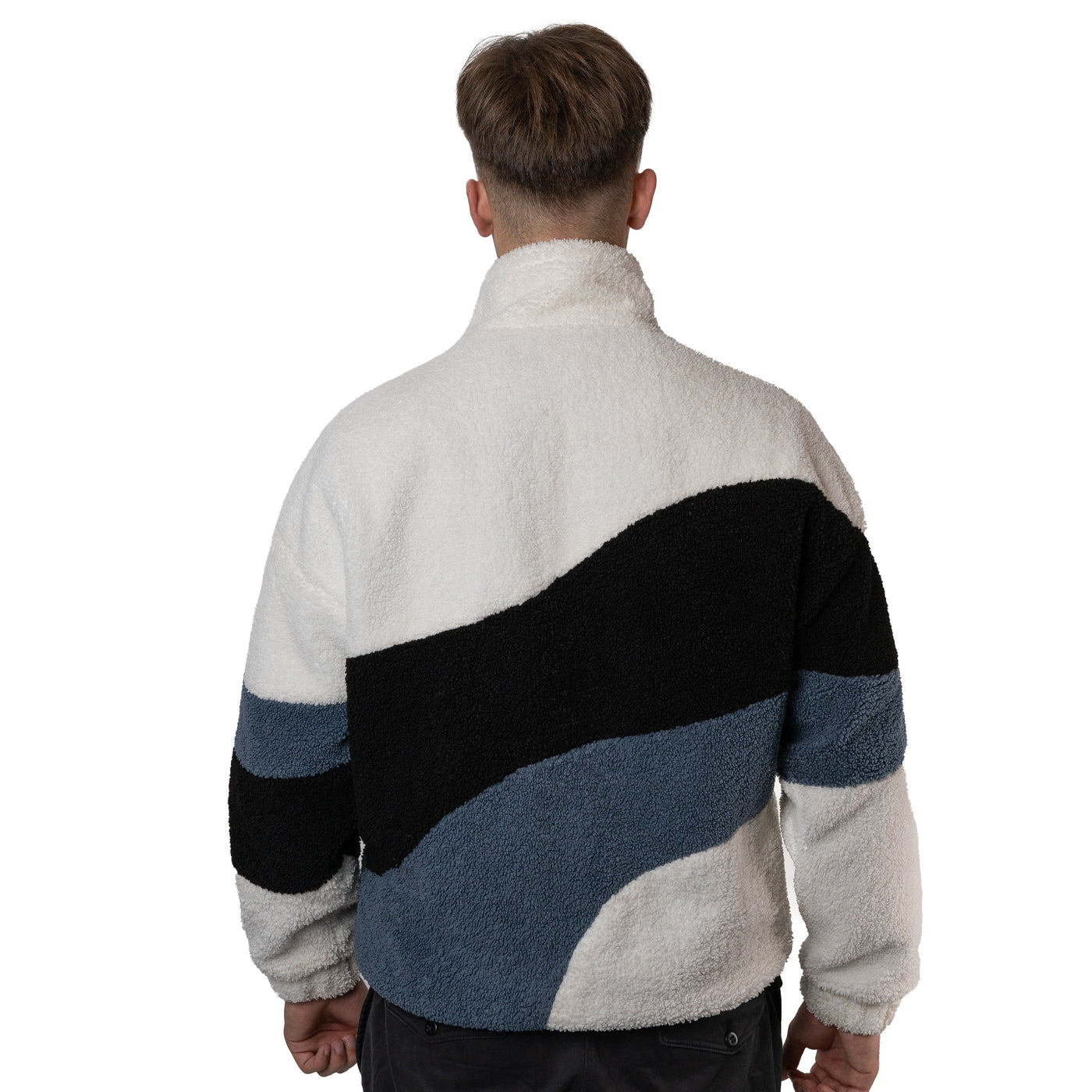 Retro Fleece grau
