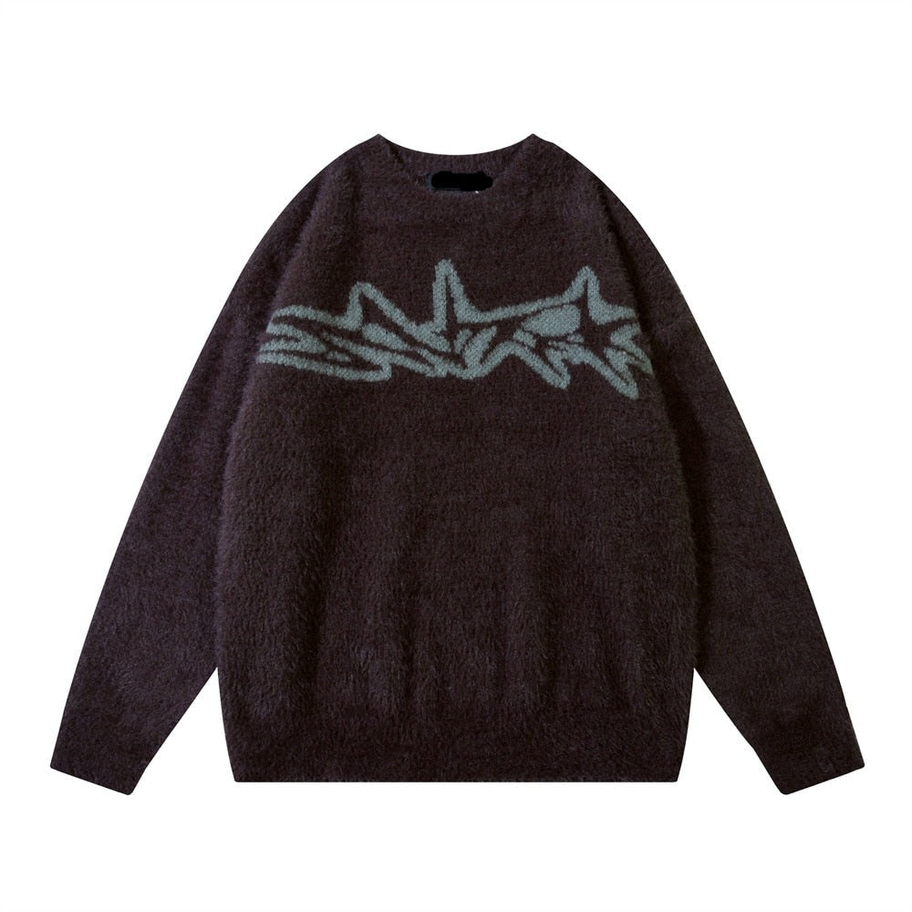 Tribal Sweater schwarz