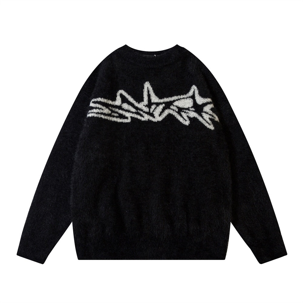 Tribal Sweater schwarz