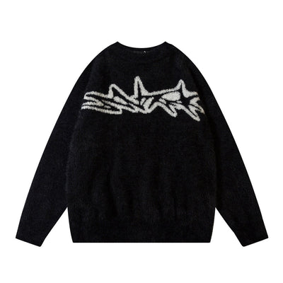 Tribal Sweater schwarz